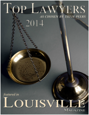 top lawyers Louisville 2014 cover