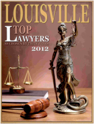 top lawyers Louisville 2012 cover