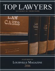 top lawyers Louisville 2016 cover